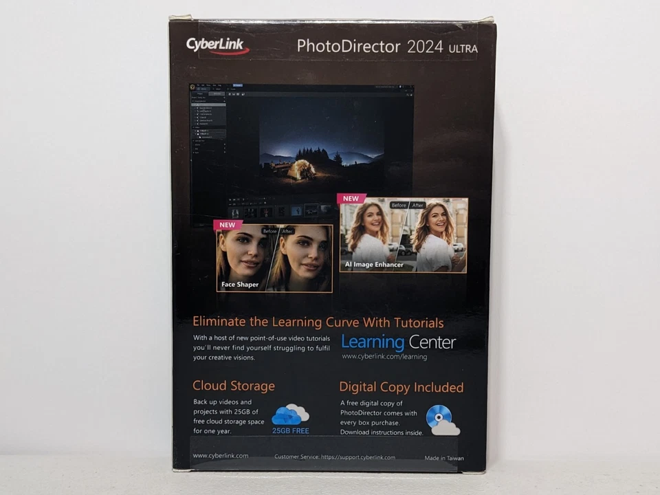 CyberLink Photo Director Ultra 2024 Software - New Sealed - Image 2 of 4