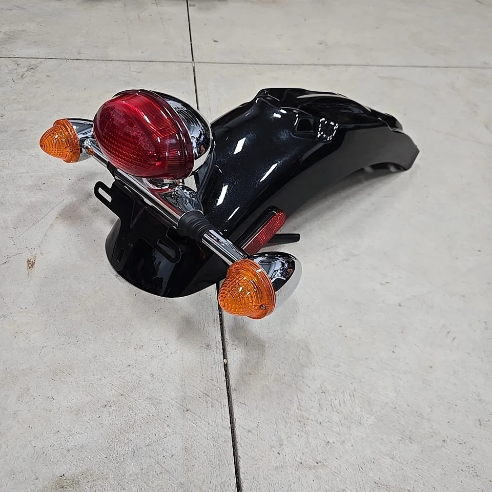 2009-2016 Triumph Thruxton 900 OEM Rear Fender w/ Turn Signal Tail Brake Light - Image 2 of 4