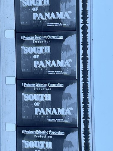 16mm Cine Feature Film. South Of Panama.