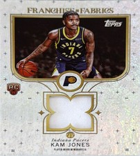 Kam Jones #FF-KO Prices | 2025 Topps Franchise Fabrics
