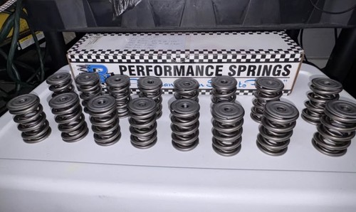 PSI Solid Roller Polished 1.480" Valve Springs and 300M Mini Top Lock Retainers 
