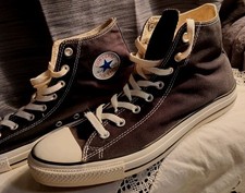Black Converse All Star High Top Chuck Taylor Size Women 15 Men 13