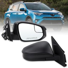Right Passenger Side Door Mirror Compatible With 2016 2017 2018 Toyota RAV4 With