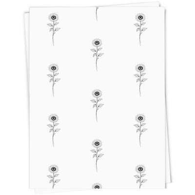 Geschenkpapier/Geschenkanhänger ''Sonnenblume'' (GI060489)