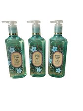Bath  Body Works Magic in the Air Iris, Vanilla Cleansing Gel Hand Soap x3