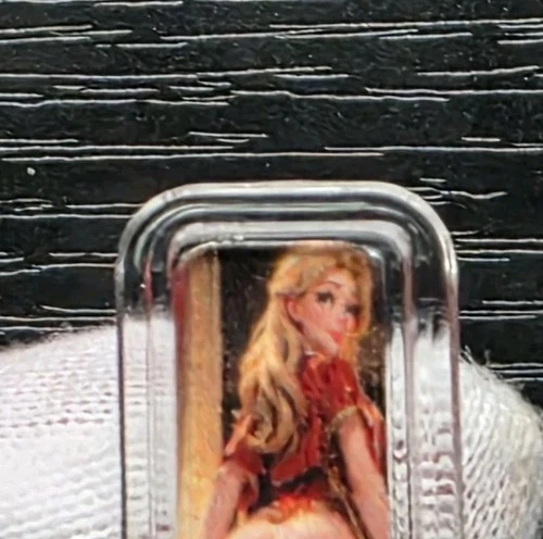 SEXY! Cersei Lannister - 1 Gram .999 Fine Silver Colorized Mini Bar Round Coin