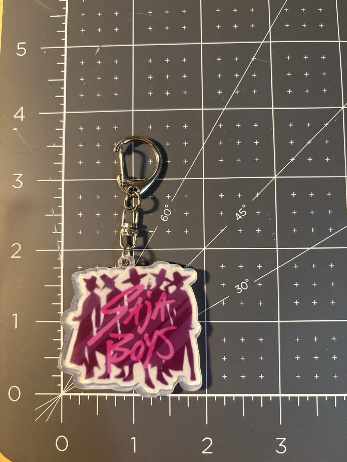 KPop Demon Hunter Saja Boys Demon Acrylic Keychain