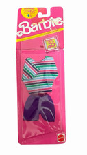VTG 1989 MATTEL BARBIE FASHIONS FINDS 2613 NEW SEALED CLOTHING