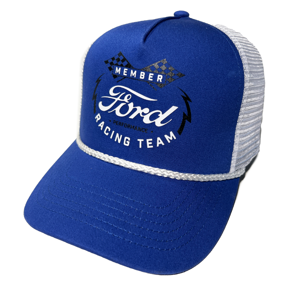 Ford Member Racing Team Hat Official Trucker Mesh Baseball Cap Cotton ...
