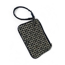 Vintage B W Coach Signature C-Logo Zip Wristlet