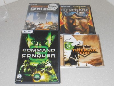 Command & Conquer PC Spielepaket - Generals Deluxe Edition Zero Hour C&C 3 PC (R