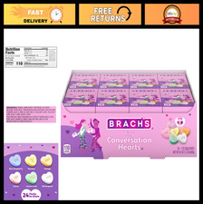 Valentine's Day Tiny Conversation Hearts - Friendship Candy, 1 oz Boxes, 24 Coun