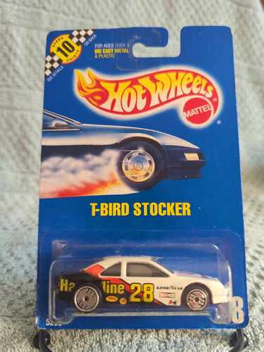 HOT WHEELS 1990 BLUE CARD T-BIRD STOCKER SPEED POINTS # 88 NEW!