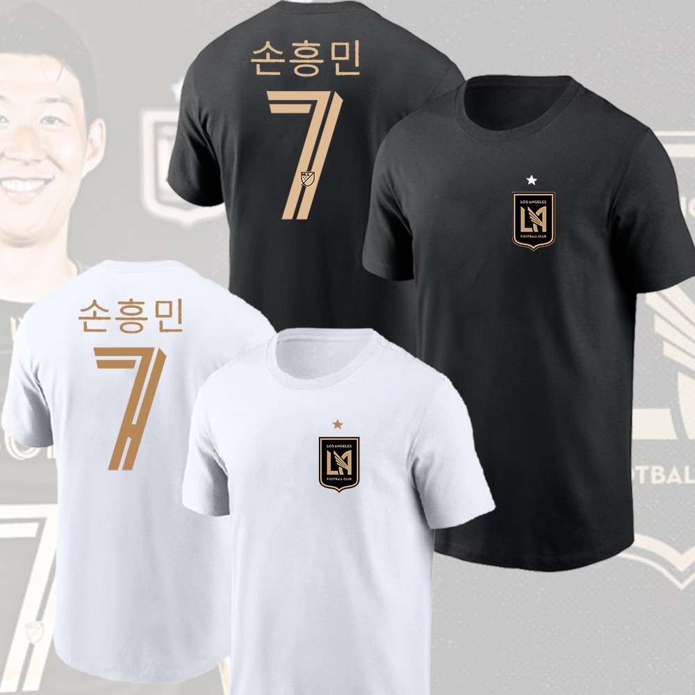 HOT - Son Heung-Min #7 LAFC 2025 Player Korean Name & Number