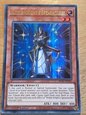 NOBLE KNIGHT'S SPEARHOLDER●YUGIOH●BROL●2021●ULTRA RARE●ENGLISH●1st ED●NM●124