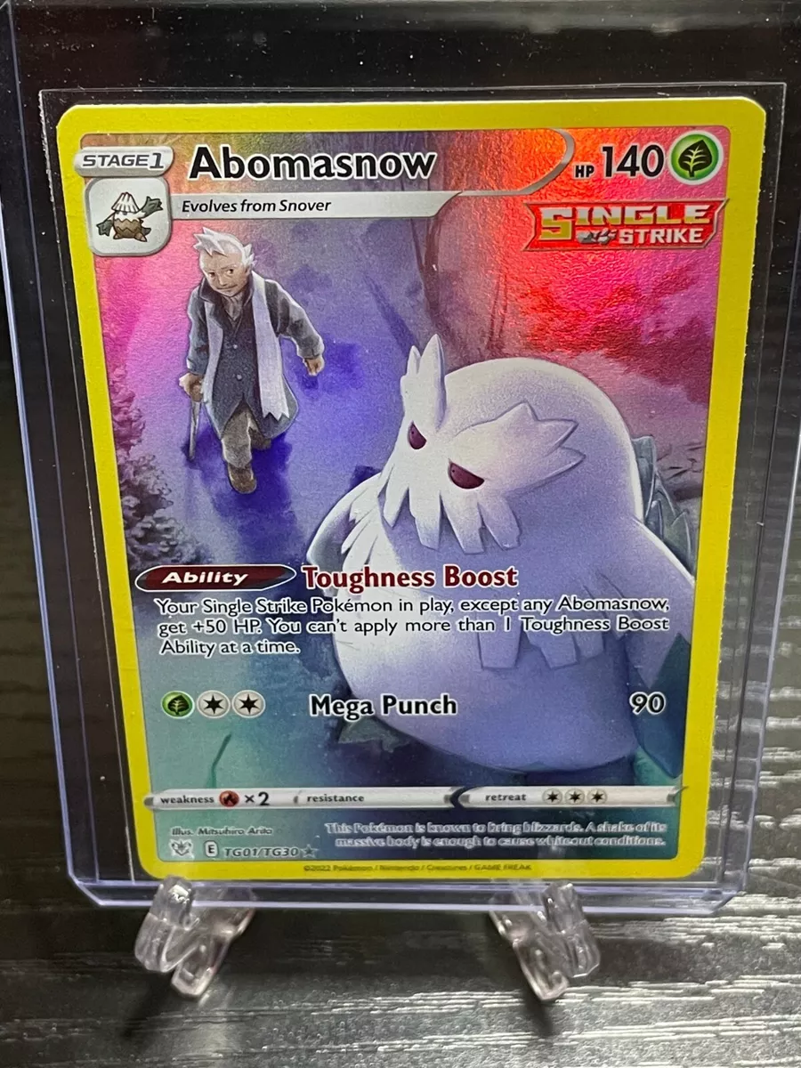 Abomasnow Astral Radiance Pokemon Card