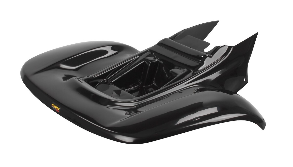 NEW HONDA TRX90 93 - 05 BLACK PLASTIC REAR FENDER TRX 90 PLASTICS