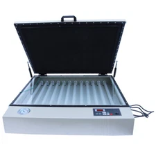TECHTONGDA 110V Screen Printing Vacuum UV Exposure Unit 23.6"*27.5"