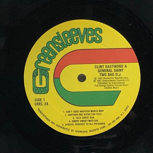 Clint Eastwood & General Saint-Two Bad DJ-Greensleeves 24-USA SHRINK - Imagen 3 de 4