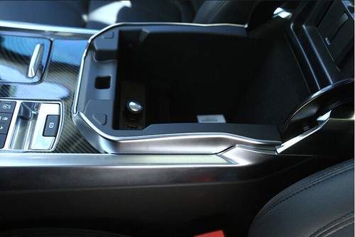 Fit For Range Rover Sport 2014-2017 Silver ABS Armrest Box U Type Frame Trim 1PC - Bild 2 von 11