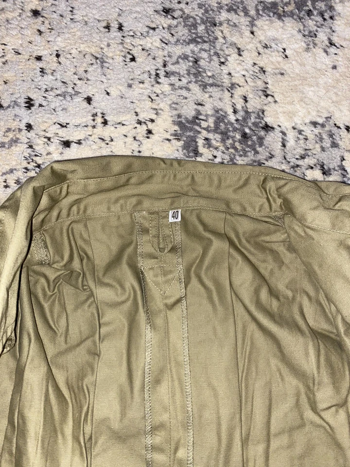 Traje de salto aerotransportado de Estados Unidos Segunda Guerra Mundial (repro) ¡Ideal para recreación! Foto 3 de 4