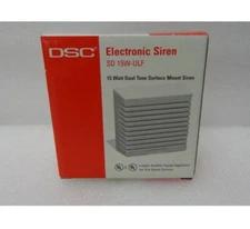 DSC Electronic Siren SD 15W-ULF 15 Watt Dual Tone Surface Mount New E27