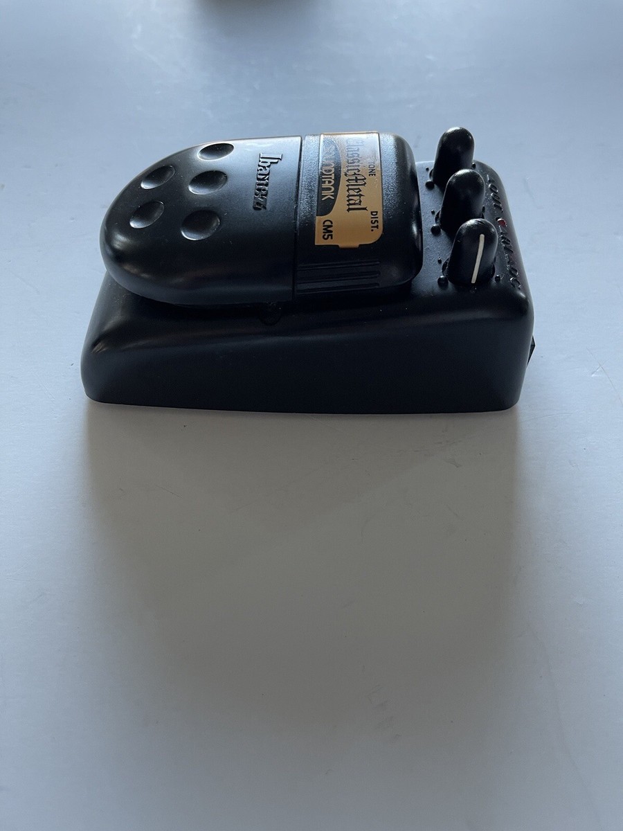 ■Ibanez Classic l CM5 SOUNDTANK My 1st Guitar Pedal - Ibanez Classic Metal Distortion