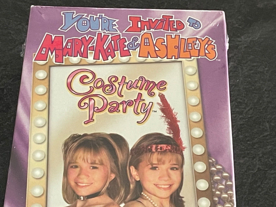 Mary Kate Ashley Olsen Youre Invited To Costume Party Vhs 1998 New 