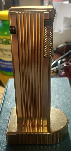 Cygnus - "SKYSCRAPER" TISCHFEUERZEUG, stehend, Pat, Vintage 60er Jahre in OVP