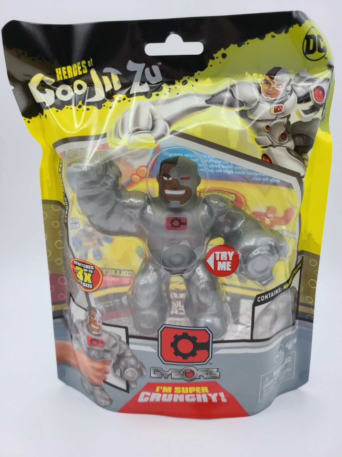 Heroes of Goo Jit Zu DC Cyborg New FREE SHIPPING