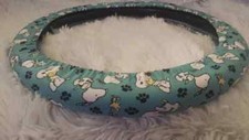 Snoopy Woodstock Car Truck Steering Wheel Cover Peanuts Charlie Brown