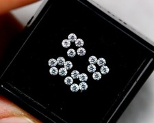 Natural Loose Diamond Round 20 PC'S 0.03 CT Lot SI Clarity G-H White Color