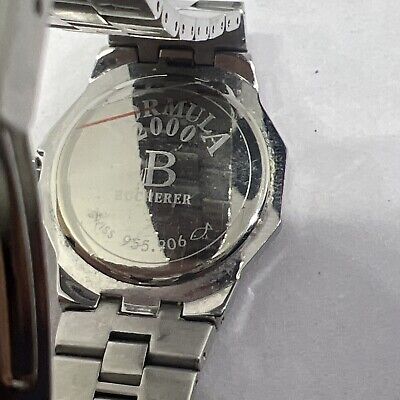 Bucherer Octagonal Qtz Racing Formula 2000 Ref:955.906 Bucherer Octagonal Qtz Racing Formula 2000 Ref:955.906