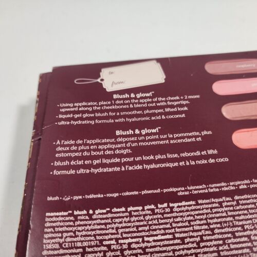 tarte Gift Wrapped Glow Maneater Cheek Plump 4-Pc Set 0.1 oz x4 - Picture 8 of 9