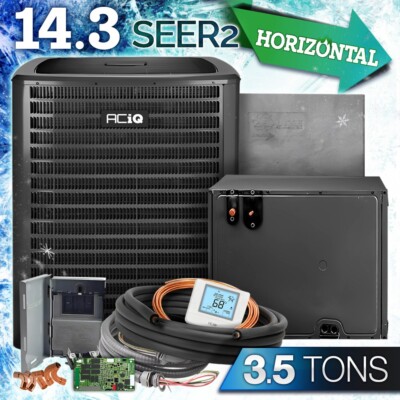 Ton Central Air Conditioning Unit Horizontal Evaporator Coil