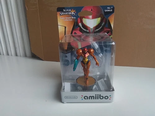 Amiibo Samus n°7 Collection Super Smash Bros NEUF !!!!