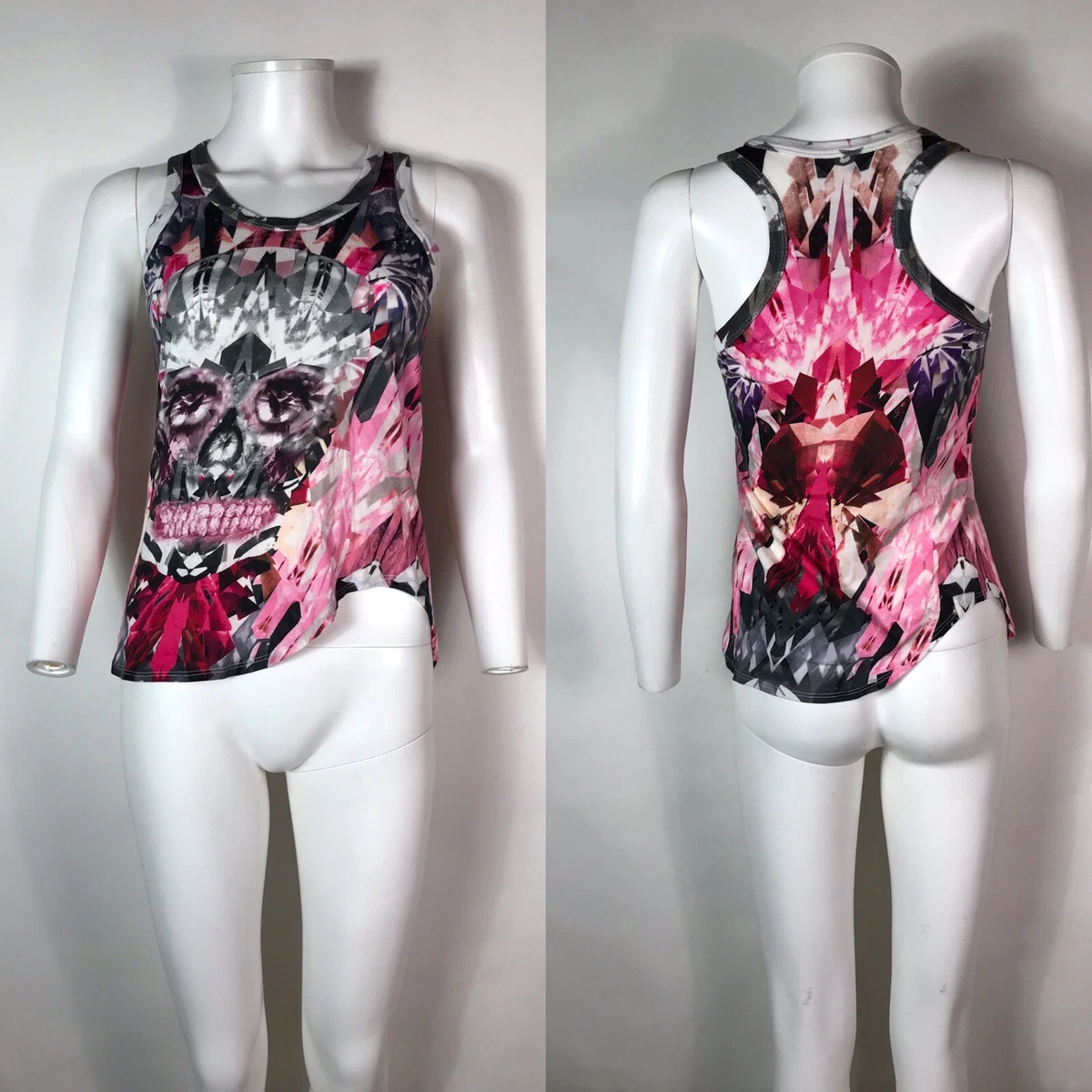 ALEXANDER MCQUEEN スカルプリントタンクトップ S Alexander McQueen Tank Tops for Women for sale | eBay