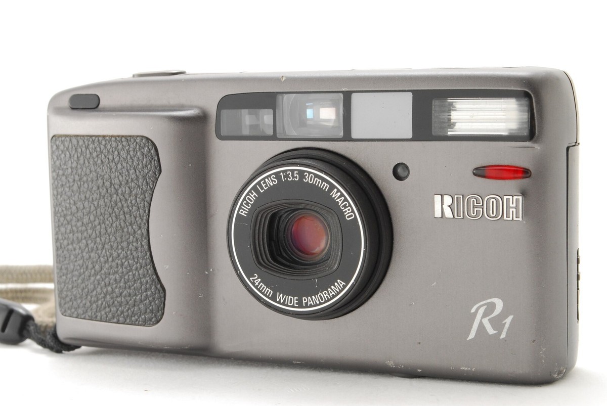 Read!【Exc+5】Ricoh R1 Gray Point & Shoot 35mm Compact Film