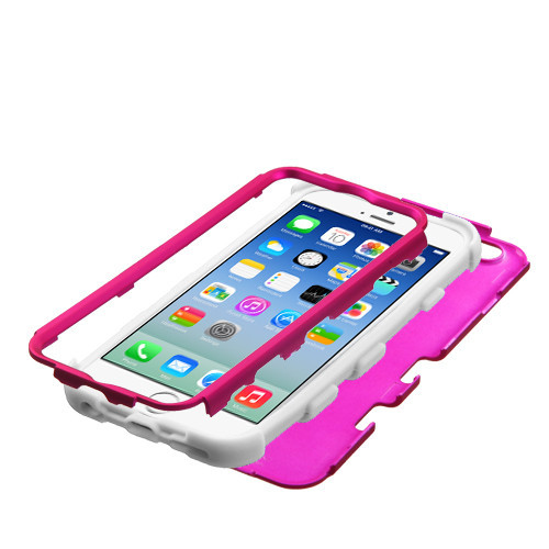 iPhone 6 (4,7") Hybrid Def Armor Case Dual Layered Cover + Displayschutzfolie - Bild 24 von 56