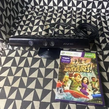 Microsoft Xbox 360 Kinect Motion Sensor Bar 1473 w/ Adventures! Game  Lot Bundle