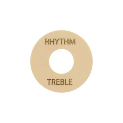 Gibson Les Paul/SG Toggle Switch Washer Poker Chip (Cream w/ Gold