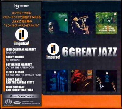 Impulse 6 Great Jazz Audiophile ESOTERIC 6x SACD BOX ESSI-90133/8