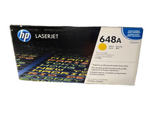 NEW Genuine Sealed HP Laserjet 648A CE262A Yellow Toner Cartridge