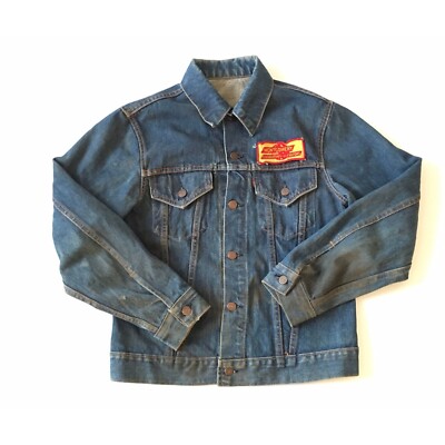 1960s LEVIS Big E Red Tab Type 3 Distressed Vintage Denim Jacket