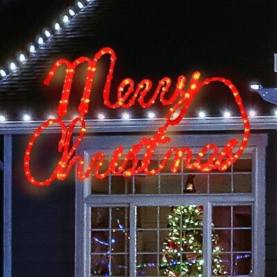 Merry Christmas Neon Sign Custom Christmas Tree Neon Light