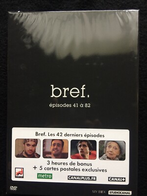 DVD ''bref.'' épisodes 41 à 82 (3 heures de bonus + 5 cartes postales exclusives)