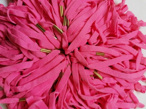 Wholesale 100 Elastic Cord 12cm With Adjuster Hair 17 Colours UK Seller - Picture 9 of 19