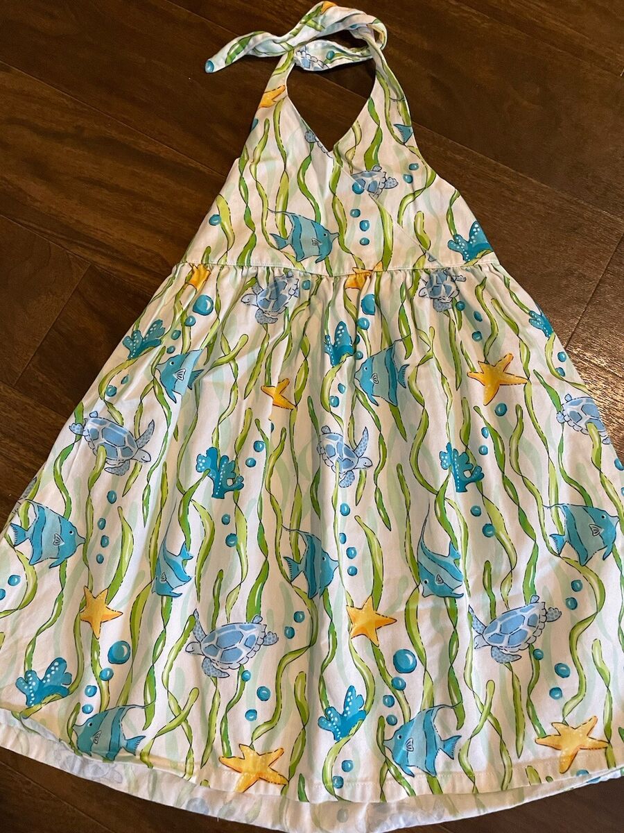 Vintage Gymboree SPLASH Halter Dress Size 4 Fish Under the Sea | eBay Vintage Gymboree SPLASH Halter Dress Size 4 Fish Under the Sea | eBay