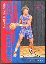 ( /8 SSP ) Ausar Thompson 2023-24 Court Kings RC Modern Strokes Pink Parallel