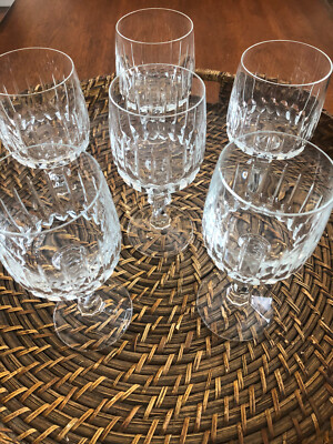 Schott Zwiesel German Tango 6 Cut Crystal 6-1/2''  Wine/Water Goblet w/Z mark